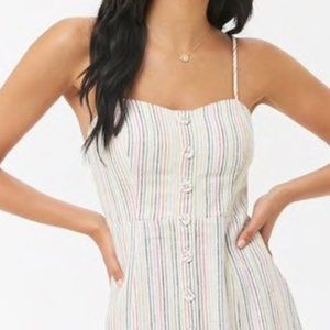 Colorful Pastel Striped Dress